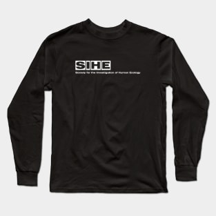 SIHE - Society for the Investigation of Human Ecology Logo Long Sleeve T-Shirt